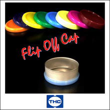 Nút nhôm gắn nhựa ( Flip off cap )